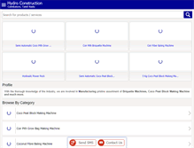 Tablet Screenshot of hyconcoir.com